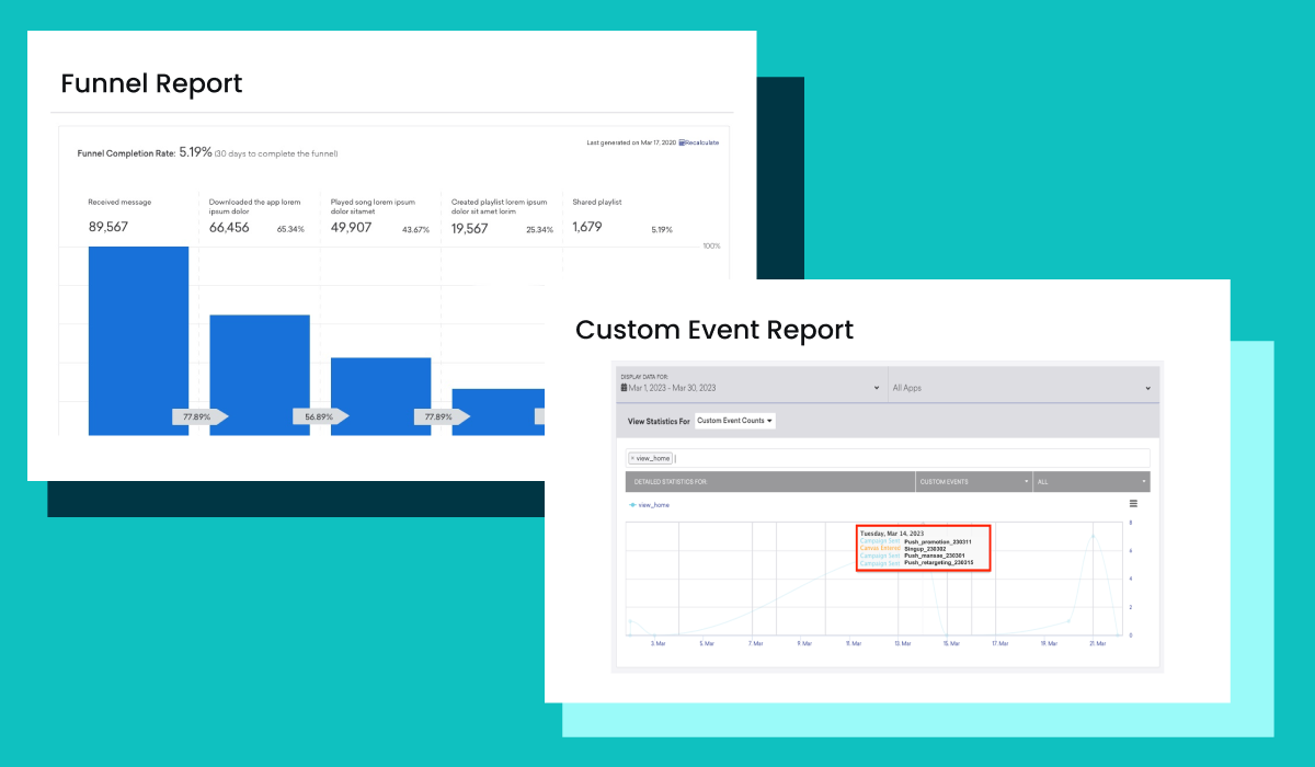 AB180 Blog Braze 리포트의 모든 것 (4) 상황별 CRM 캠페인 성과 분석하기